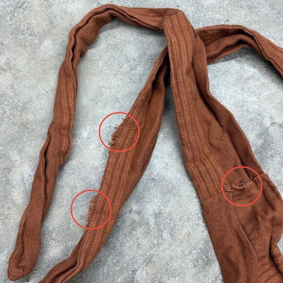 Free People Robin Mini Dress In Carmel Cafe Boho Sz Unknown Flaws - Picture 9 of 16